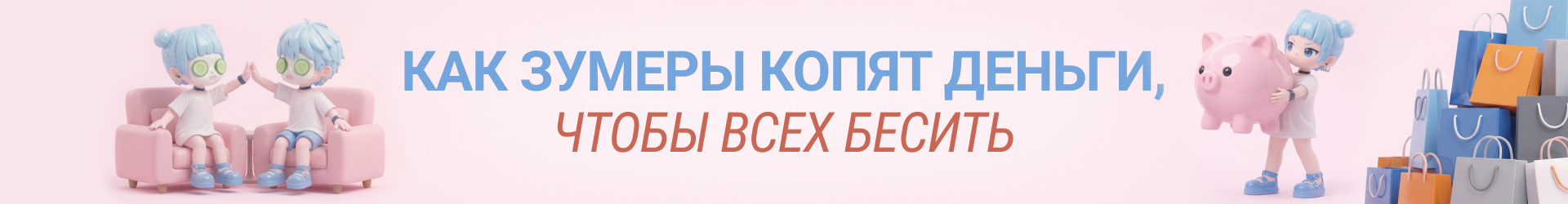 Как зумеры копят деньги-Билборд